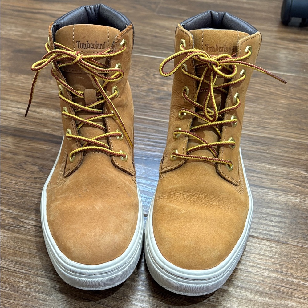 Timberland Light Brown Leather Boots